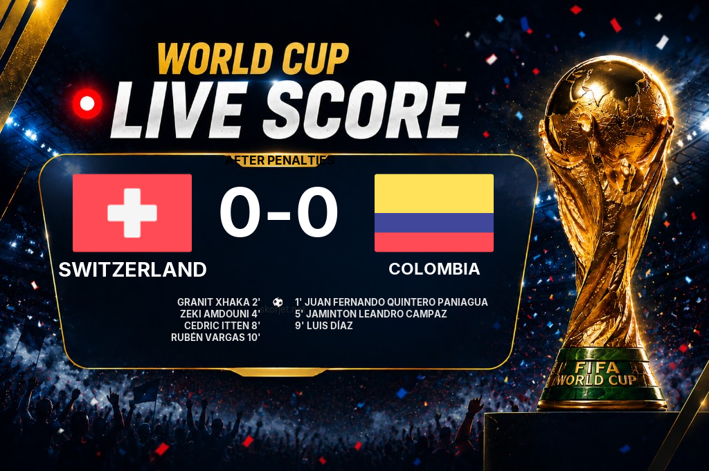 KICKOFF | Switzerland vs Colombia
