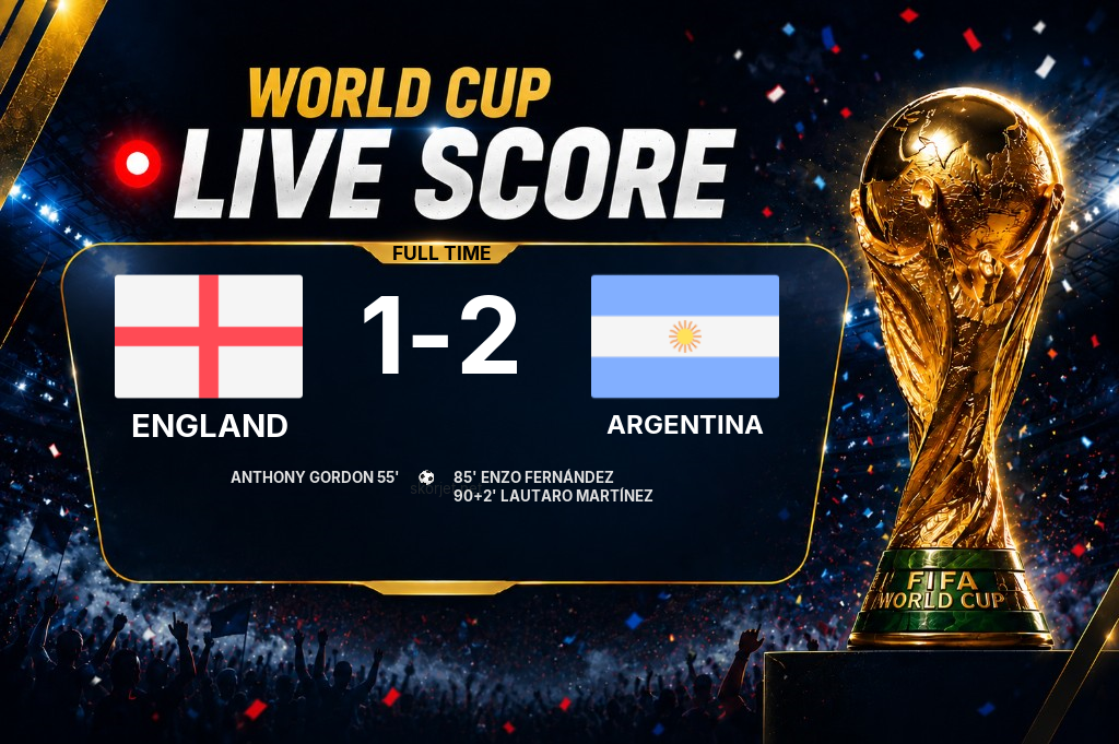 KICKOFF | England vs Argentina