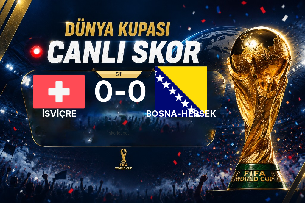 MAÇ BAŞLADI | İsviçre - Bosna-Hersek
