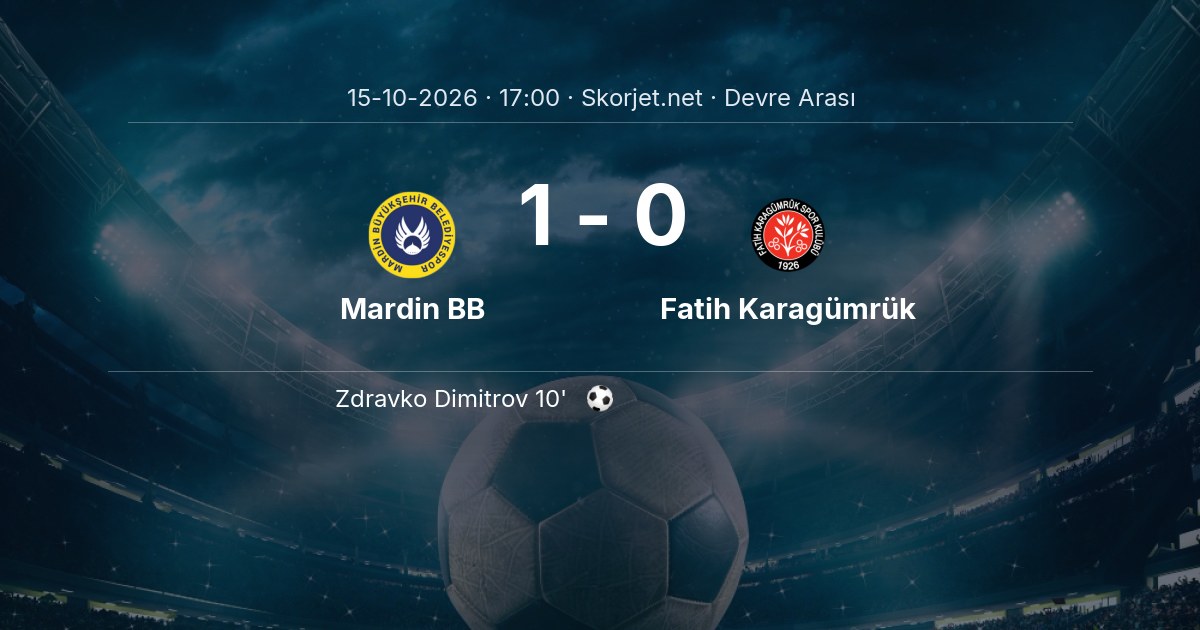 MAÇ BAŞLADI | Mardin BB - Fatih Karagümrük