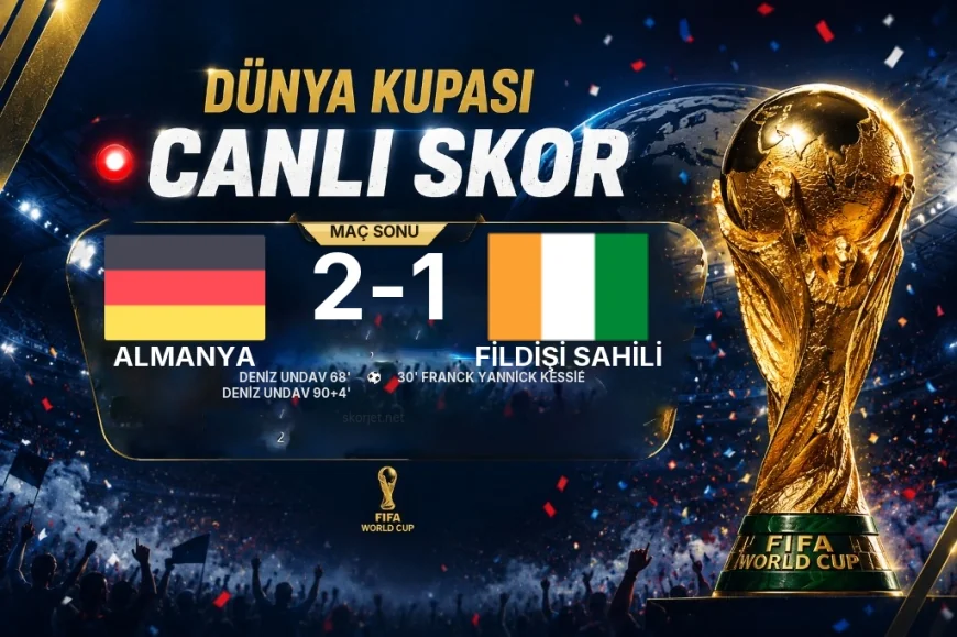 Dünya Kupası: Almanya 2-1 Fildişi Sahili maç özeti