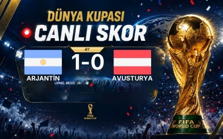 CANLI SKOR - Dünya Kupası: Arjantin 1 - Avusturya 0 (Maç devam ediyor)