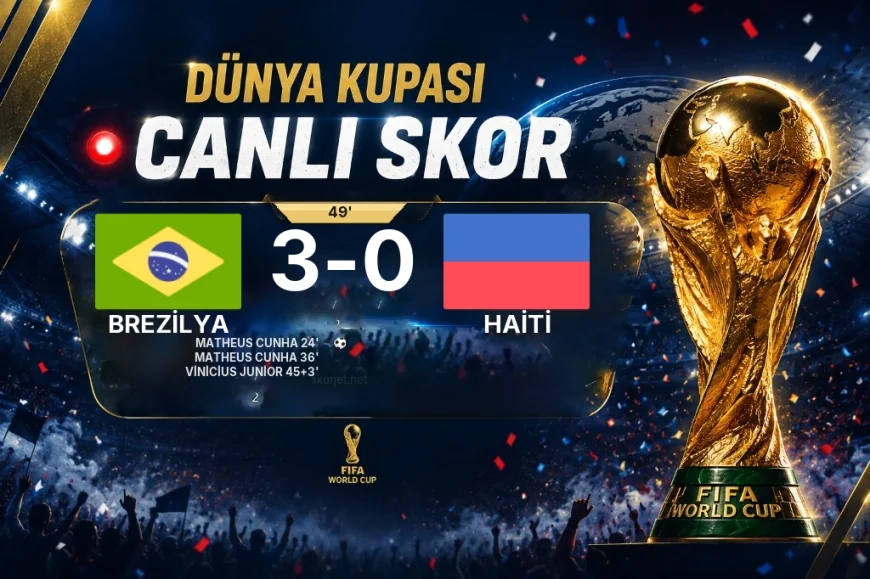 GOL | Brezilya 2-0 Haiti — Matheus Cunha (36. dakika)