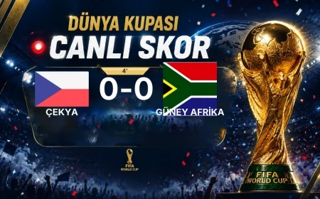 MAÇ BAŞLADI | Çekya - Güney Afrika