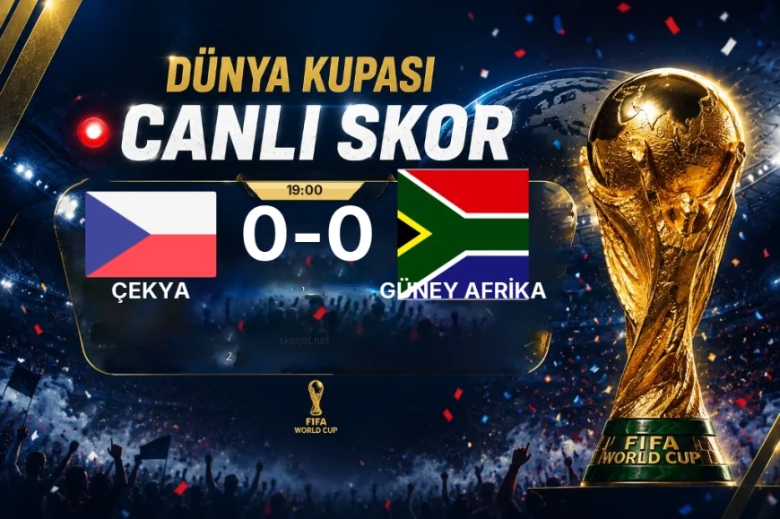 Dünya Kupası: Çekya – Güney Afrika maçı öncesi son durum
