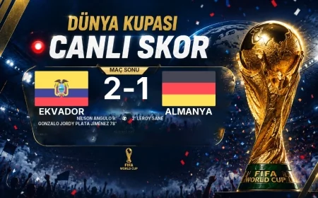 Ekvador - Almanya 2-1 | Maç raporu