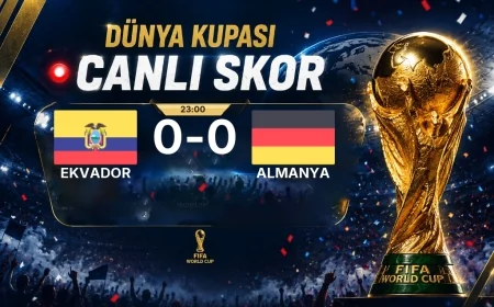 Dünya Kupası: Ekvador – Almanya maçı öncesi son durum
