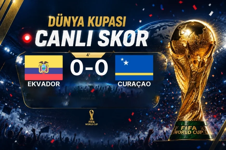 MAÇ BAŞLADI | Ekvador - Curaçao