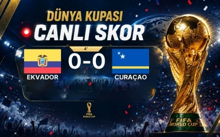MAÇ BAŞLADI | Ekvador - Curaçao
