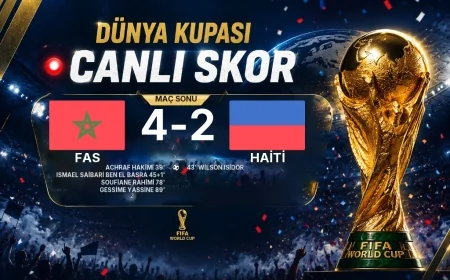 2026 Dünya Kupası Grup D maçı | Fas 4-2 Haiti sonucu