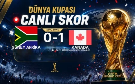 Dünya Kupası: Güney Afrika 0-1 Kanada maç özeti