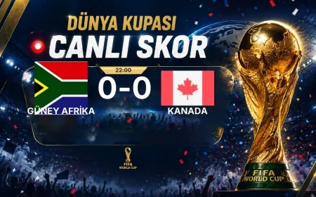 Dünya Kupası: Güney Afrika - Kanada maçı öncesi son durum