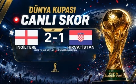 GOL | İngiltere 2-1 Hırvatistan — Harry Kane  (42. dakika)