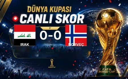 MAÇ BAŞLADI | Irak - Norveç