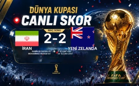 Dünya Kupası: İran 2-2 Yeni Zelanda maç özeti