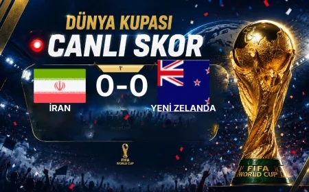 MAÇ BAŞLADI | İran - Yeni Zelanda