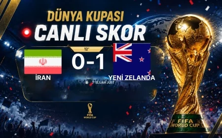 CANLI SKOR - Dünya Kupası: İran 0 - Yeni Zelanda 1 (Maç devam ediyor)