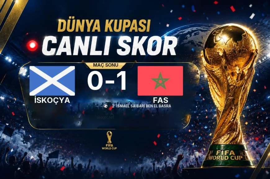 İskoçya - Fas 0-1 | Maç raporu