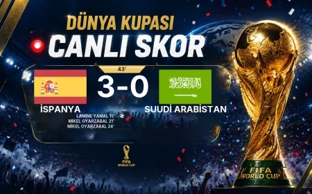 GOL | İspanya 1-0 Suudi Arabistan — Lamine Yamal (11. dakika)