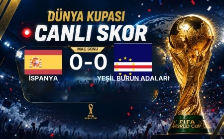 MAÇ BAŞLADI | İspanya - Yeşil Burun Adaları