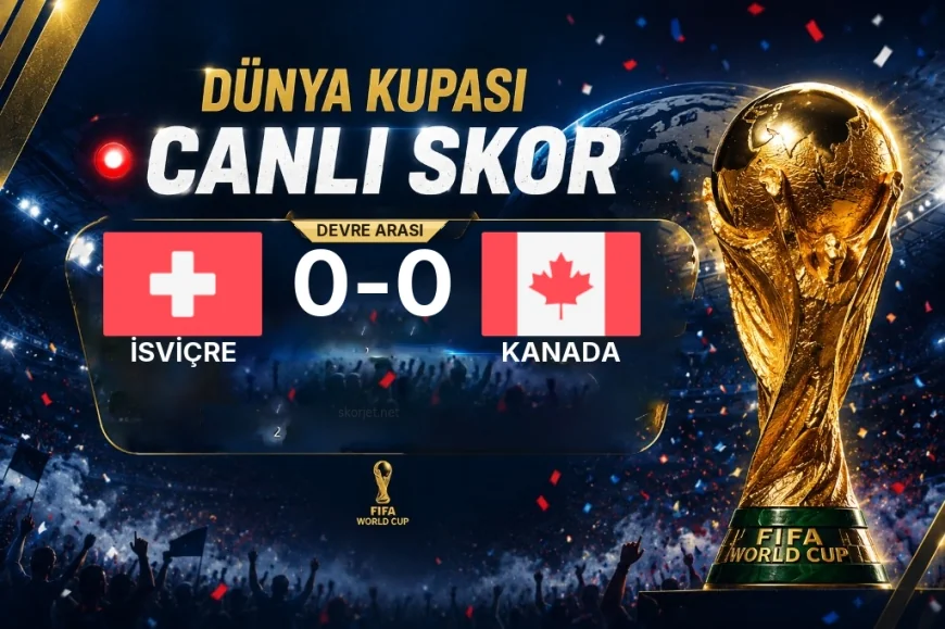 İsviçre - Kanada Maçında Devre Arası