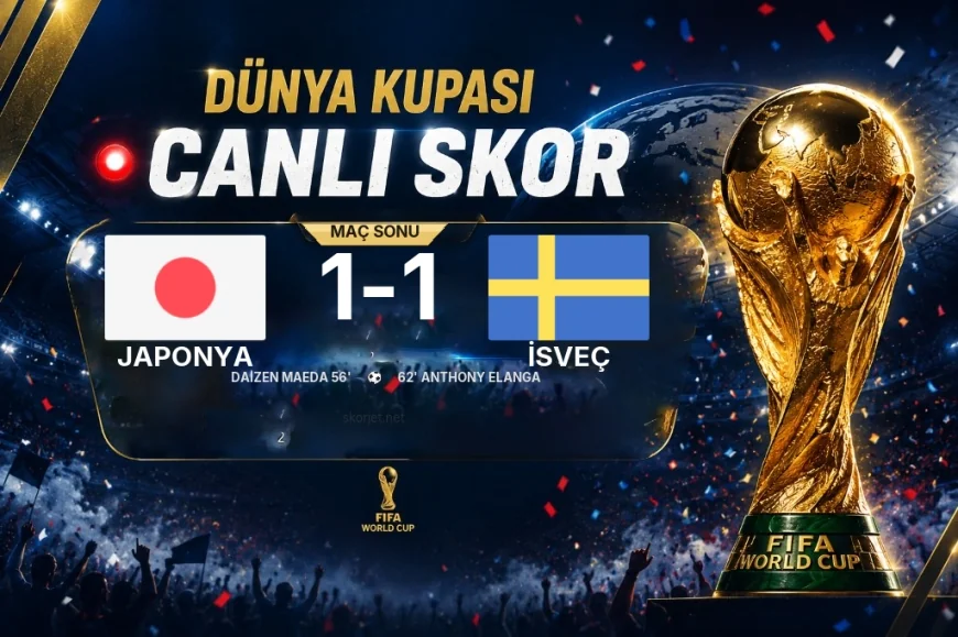 Dünya Kupası: Japonya 1-1 İsveç maç özeti