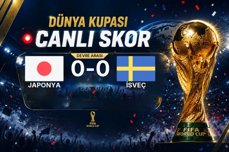 MAÇ BAŞLADI | Japonya - İsveç