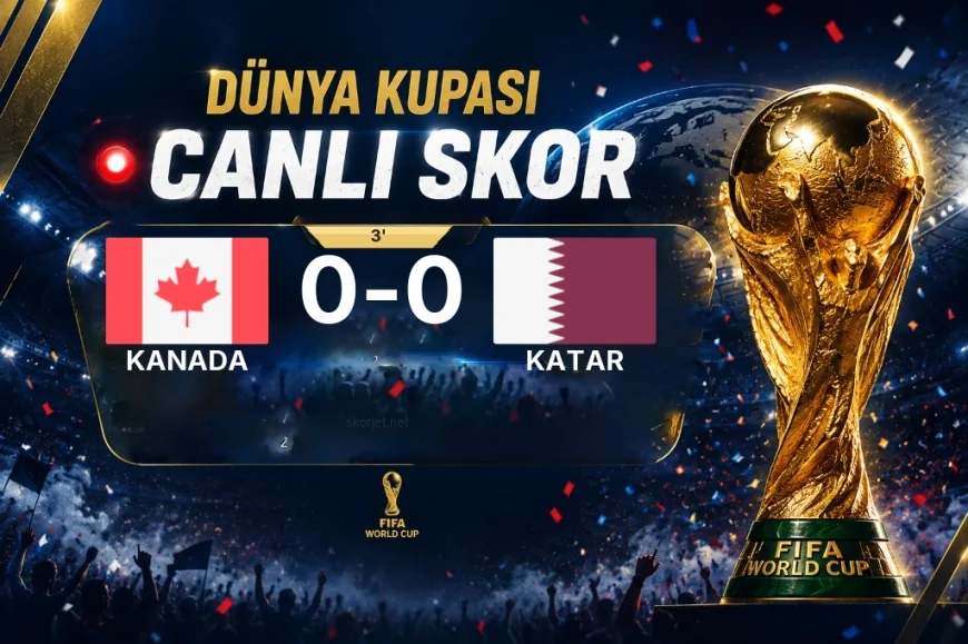 MAÇ BAŞLADI | Kanada - Katar