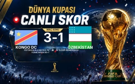 Kongo DC - Özbekistan 3-1 | Maç raporu