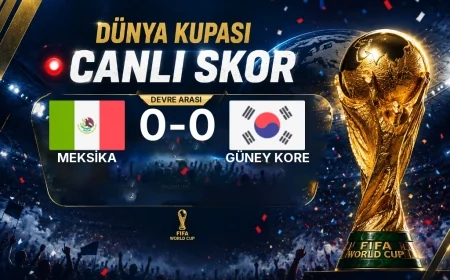 Meksika - Güney Kore Maçında İlk Yarı Sonucu