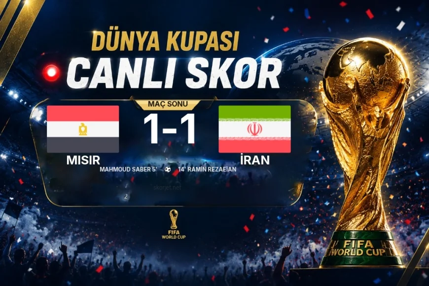 Mısır 1-1 İran — Dünya Kupası maç sonucu