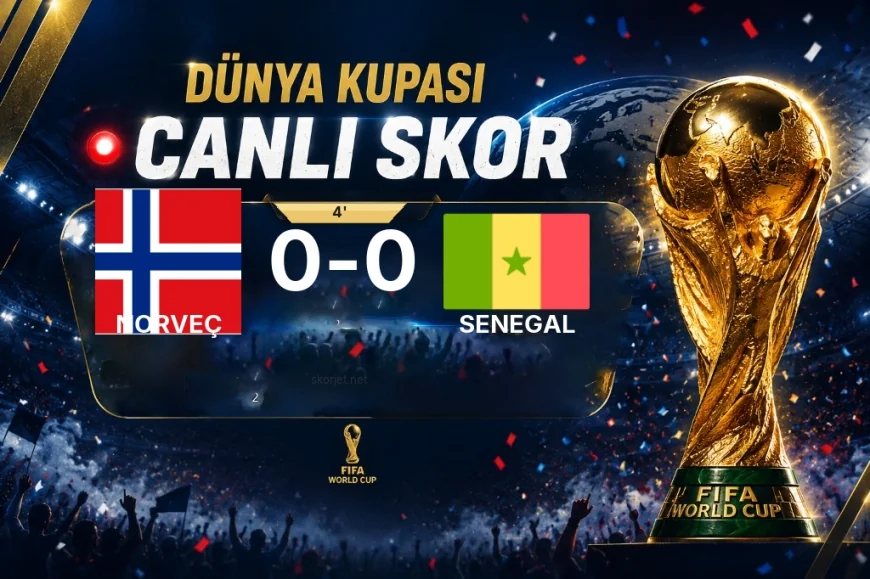 MAÇ BAŞLADI | Norveç - Senegal