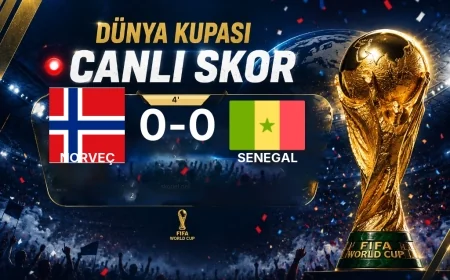 MAÇ BAŞLADI | Norveç - Senegal
