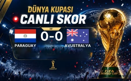 MAÇ BAŞLADI | Paraguay - Avustralya