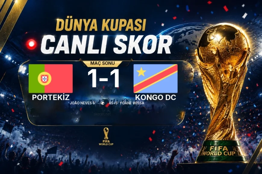 Portekiz - Kongo DC 1-1 | Maç raporu