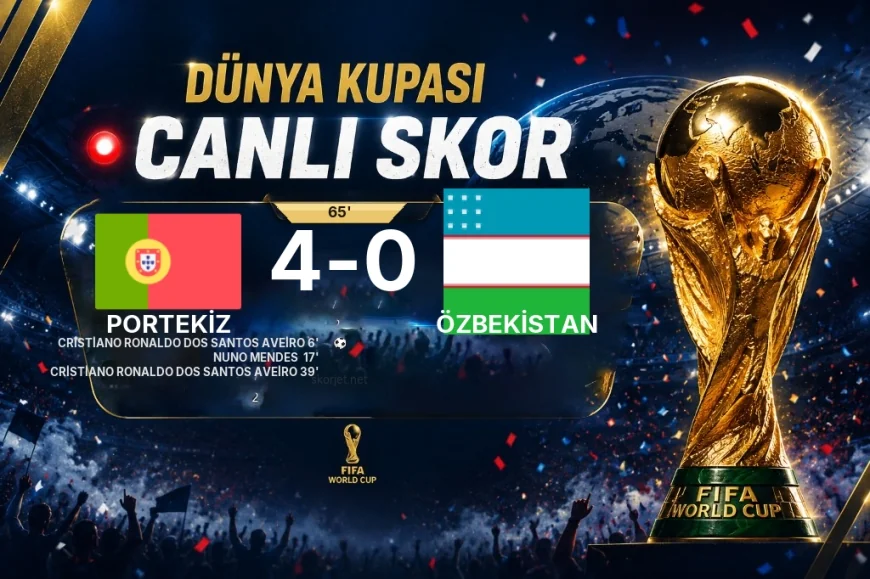 GOL | Portekiz 3-1 Özbekistan — Kendi kalesine (60. dakika)