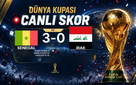 GOL | Senegal 2-0 Irak — Ismaïla Sarr (56. dakika)