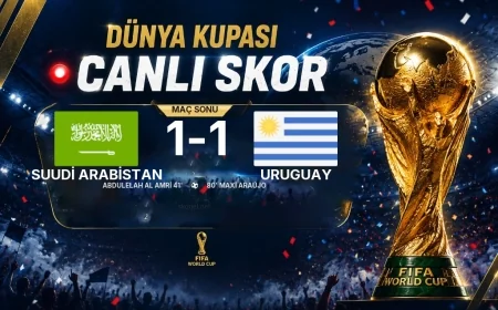 Suudi Arabistan - Uruguay 1-1 | Maç raporu
