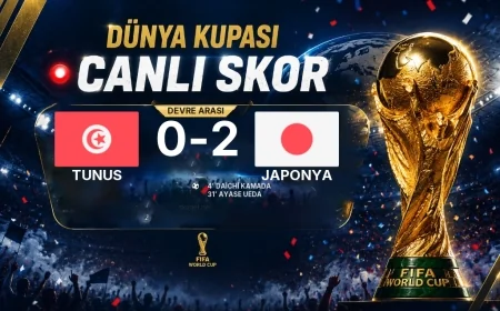 GOL | Tunus 0-2 Japonya — Ayase Ueda (31. dakika)