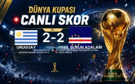 CANLI SKOR - Dünya Kupası: Uruguay 2 - Yeşil Burun Adaları 2 (Maç devam ediyor)
