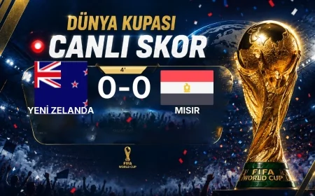 MAÇ BAŞLADI | Yeni Zelanda - Mısır