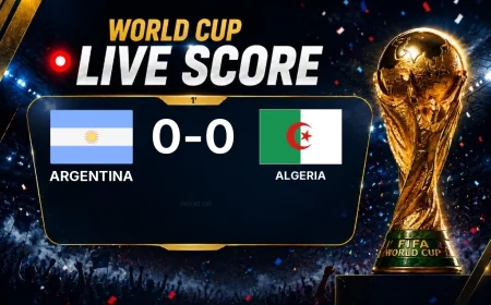 KICKOFF | Argentina vs Algeria