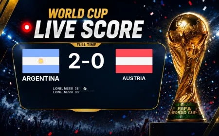 Argentina - Austria 2-0 | Full-time report