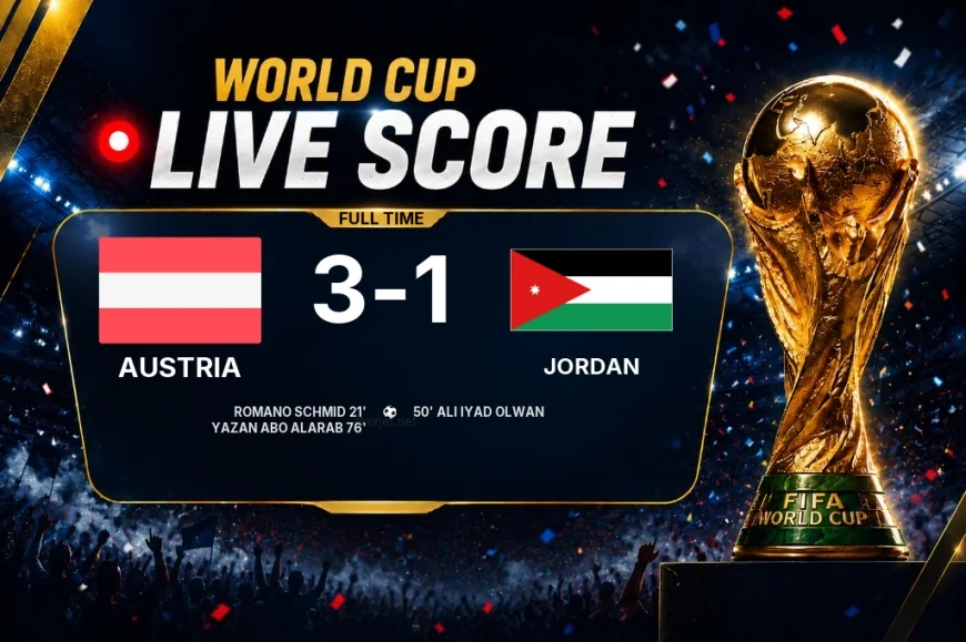 Full-time: Austria 3-1 Jordan