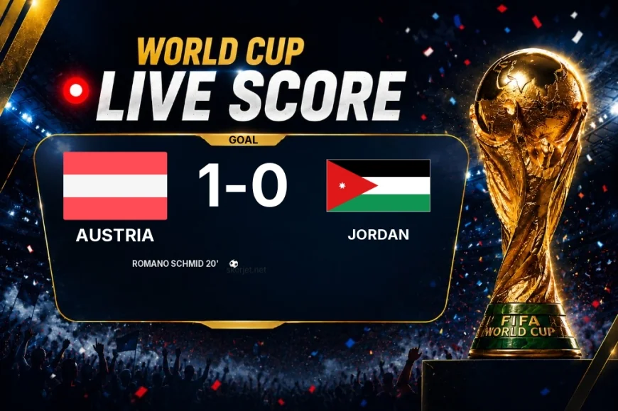 GOAL | Austria 1-0 Jordan — Romano Schmid (20')