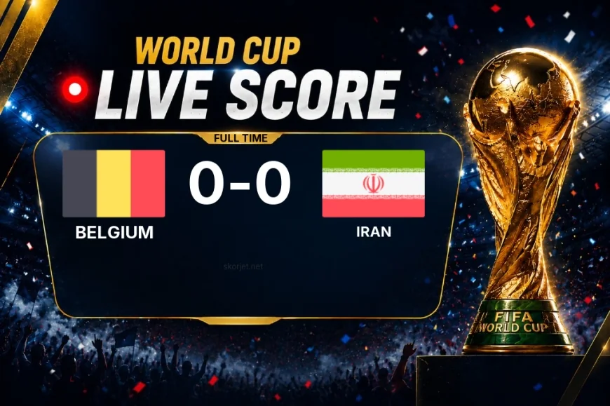 2026 FIFA World Cup | Belgium 0-0 Iran result