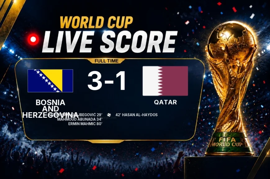Bosnia and Herzegovina - Qatar 3-1 | Full-time report