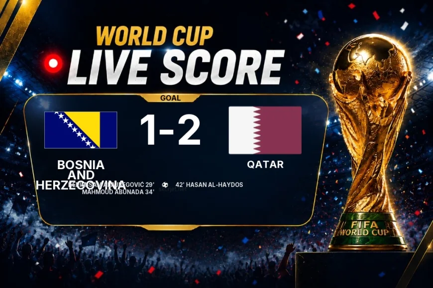 GOAL | Bosnia and Herzegovina 1-2 Qatar — Hasan Al-Haydos  (42')