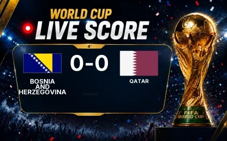 KICKOFF | Bosnia and Herzegovina vs Qatar
