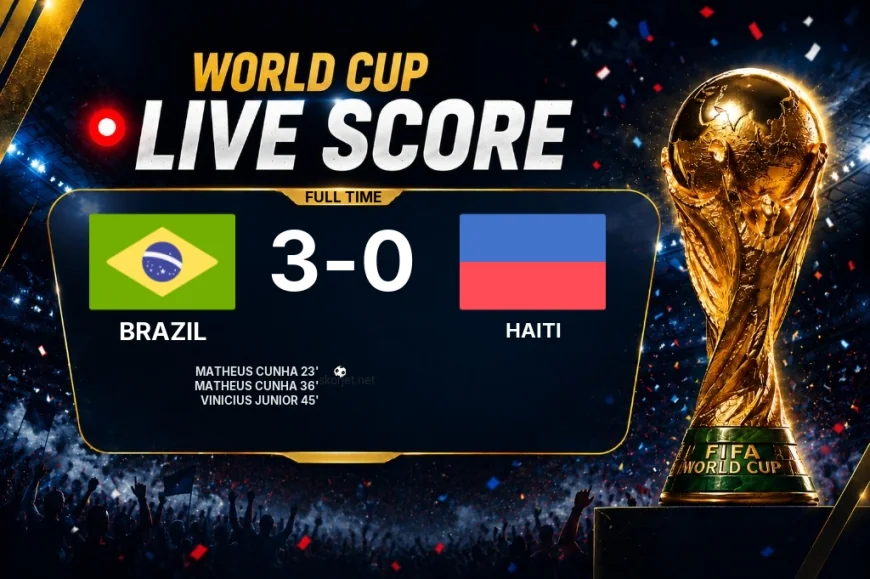 2026 FIFA World Cup | Brazil 3-0 Haiti result